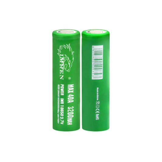 IMREN 18650 3200maH Battery