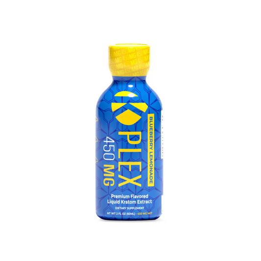 K-Plex 450mg Blueberry Lemonade Kratom Extract Shot